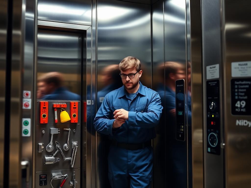 Technicien en maintenance d'ascenseur